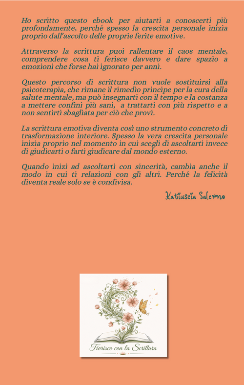 Quaderno della Fiducia in Sé Stesse